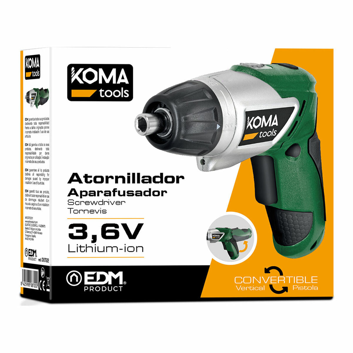 Screwdriver Koma Tools 3,6 V-4