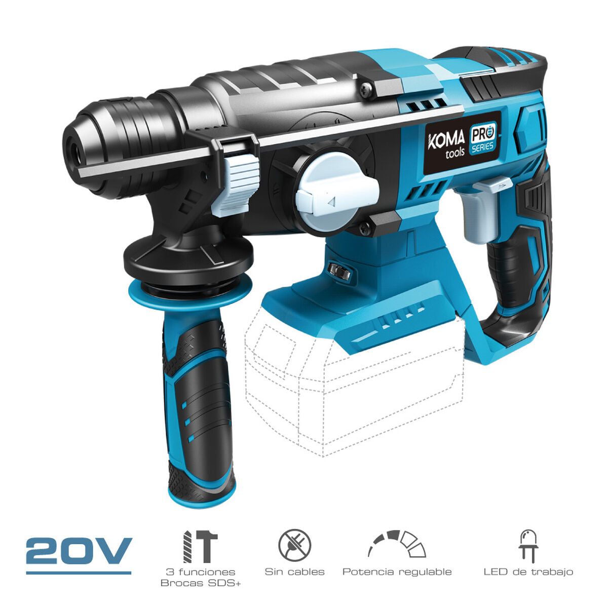 Perforating hammer Koma Tools Pro Series-7