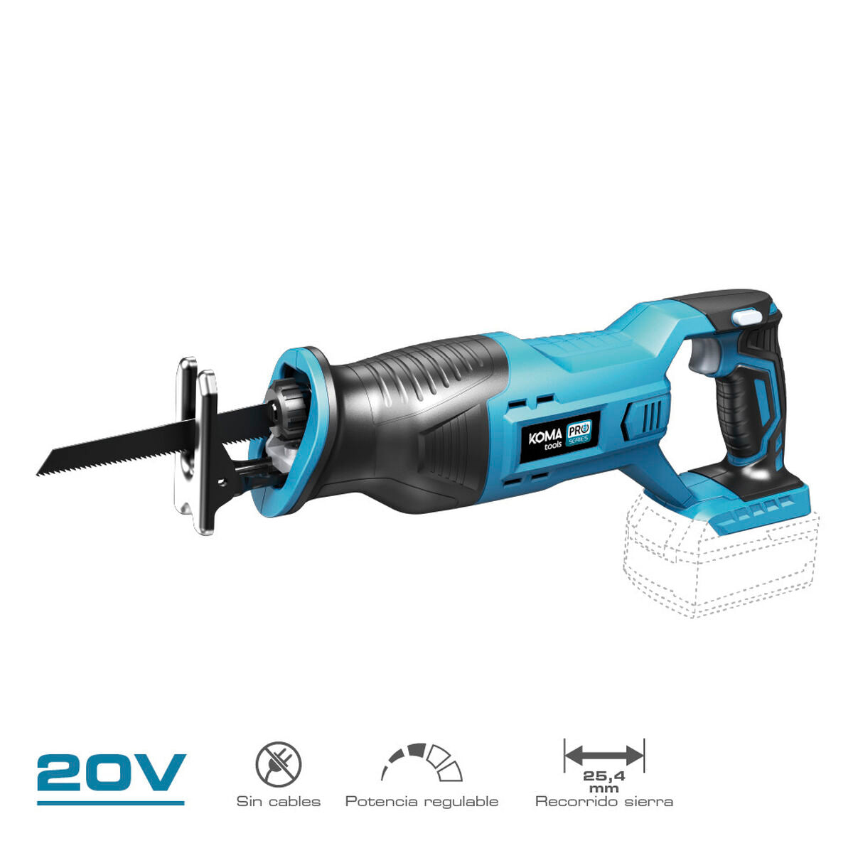 Reciprocating Saw Koma Tools Pro Series-6