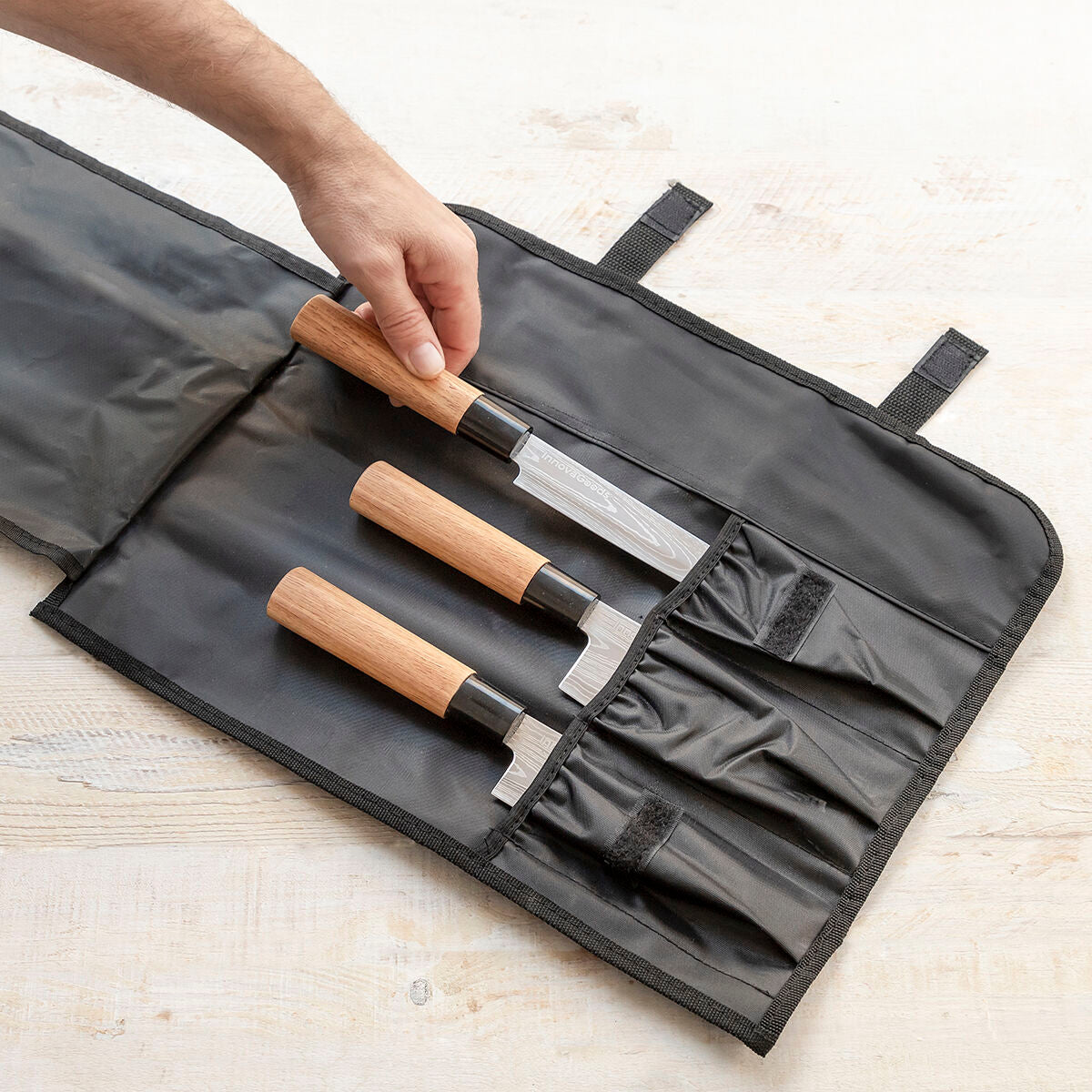 Set of Knives with Professional Carry Case Damas·Q InnovaGoods-9