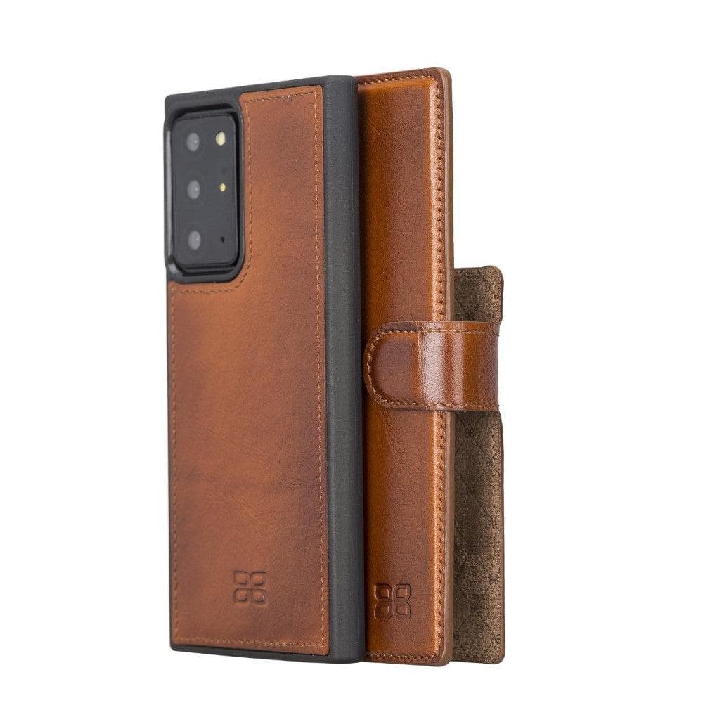 Samsung Galaxy Note 20 Series Detachble Leather Wallet Case - MW-7