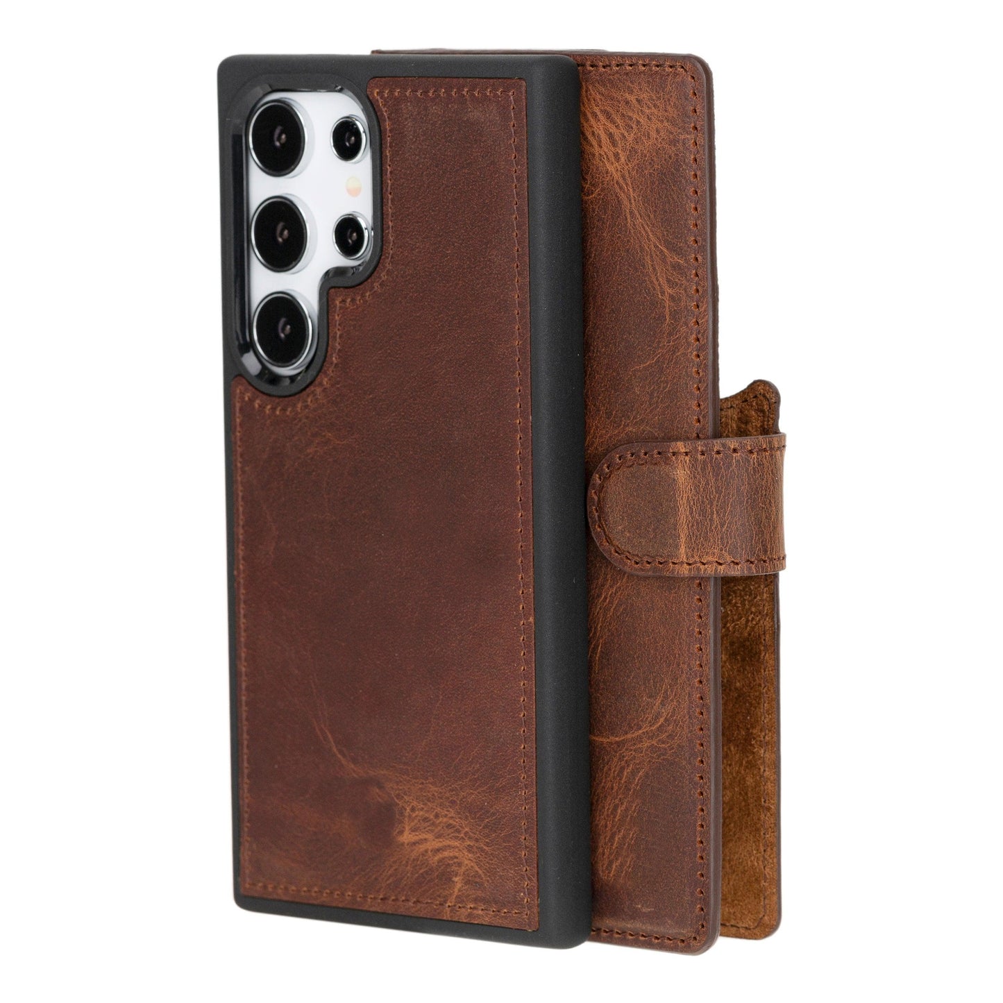 Magic Samsung Galaxy S24 Series Detachable Leather Wallet Case - MW-1