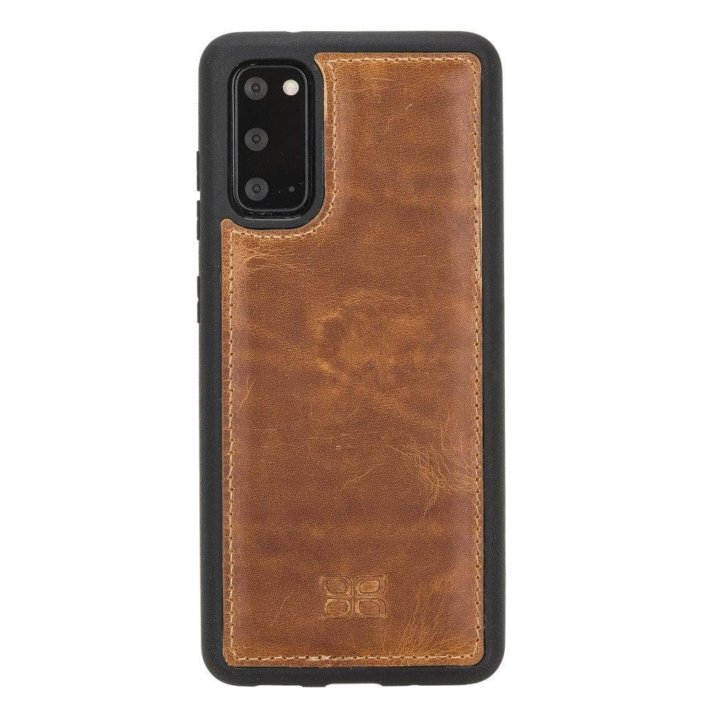Samsung Galaxy S20 Leather Flexiable Back Cover Case-9