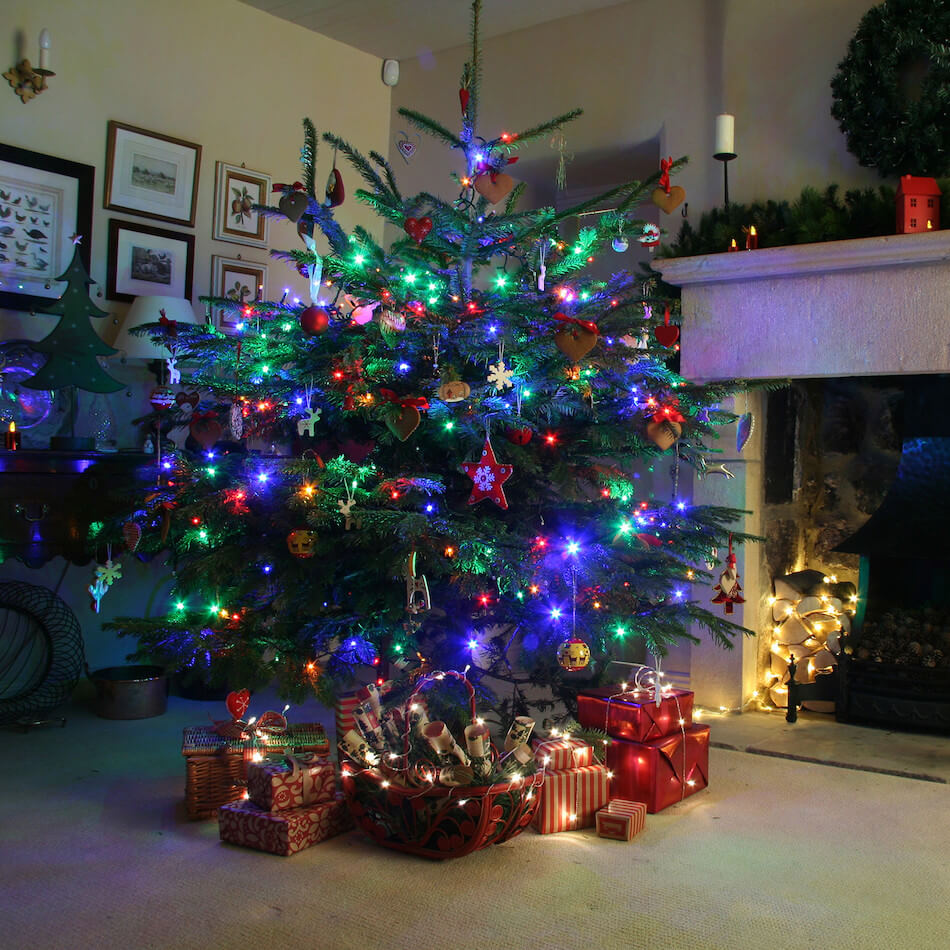LED light string in selectable size and color - 480 LED colors-4