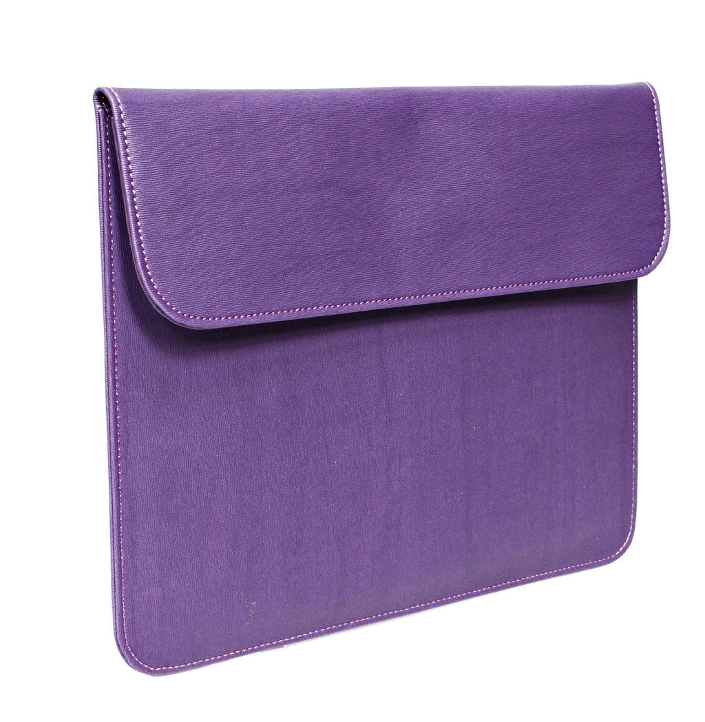LEATHER IPAD HOLDER PURPLE-0
