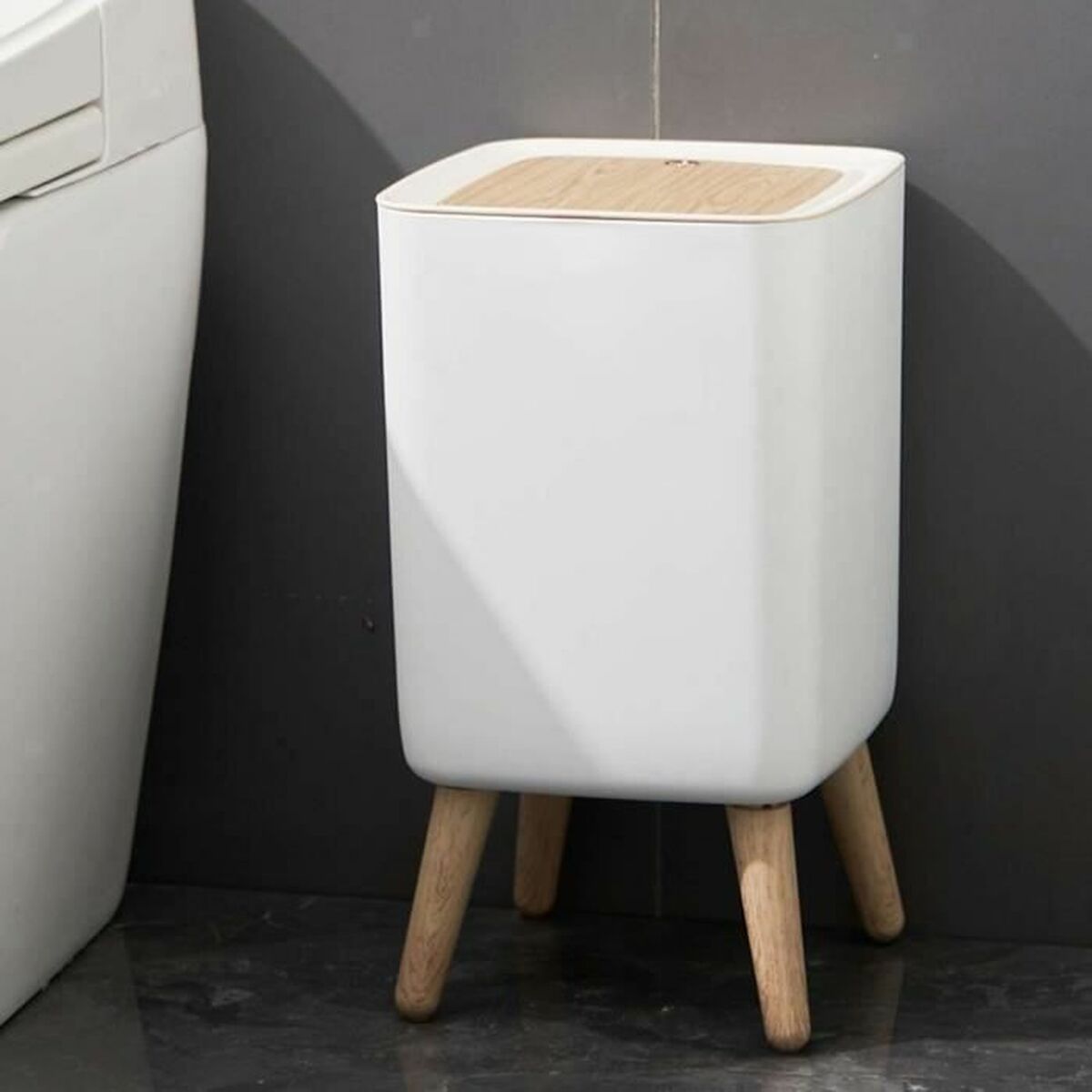 Waste bin Kitchen Move Plastic 10 L-5