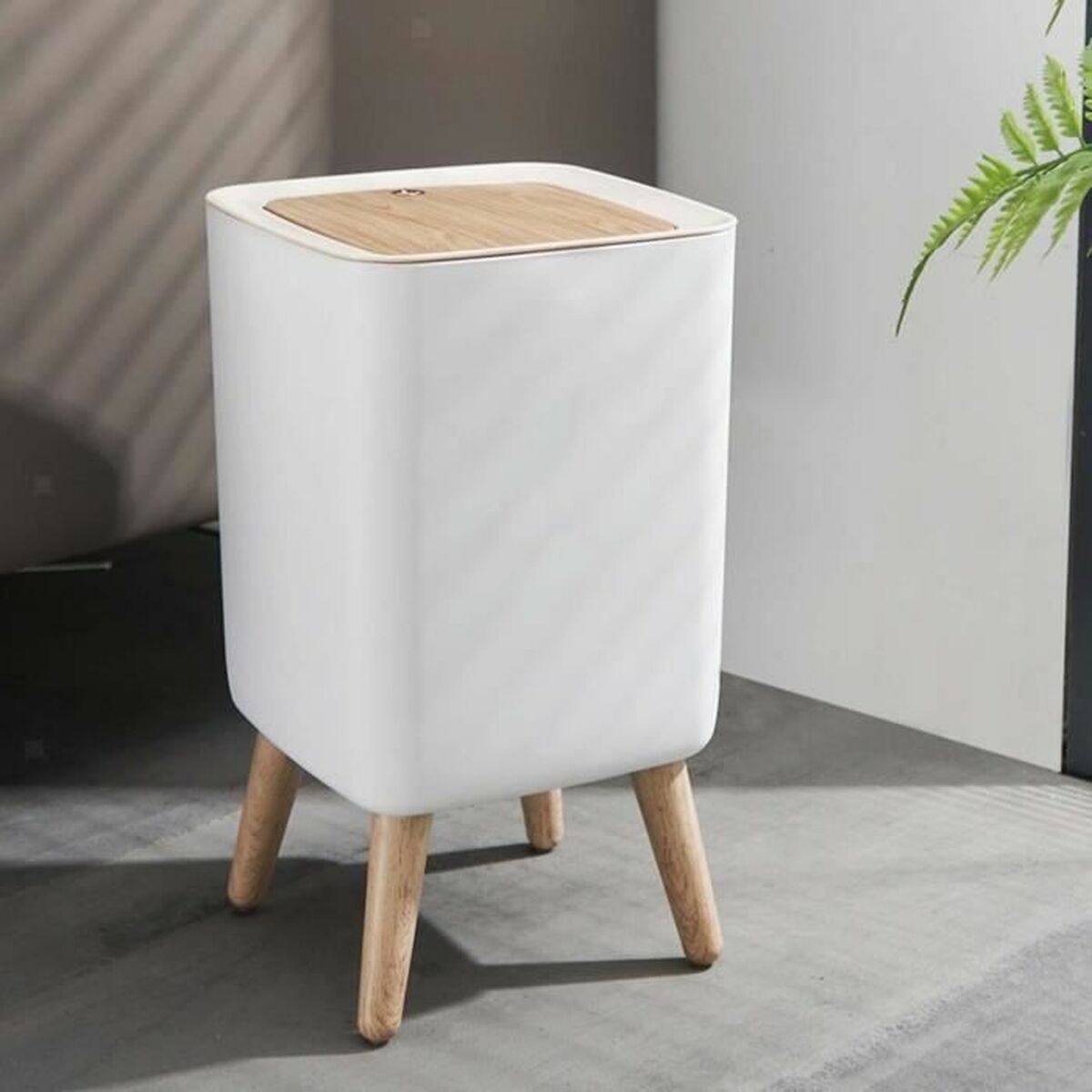 Waste bin Kitchen Move Plastic 10 L-3