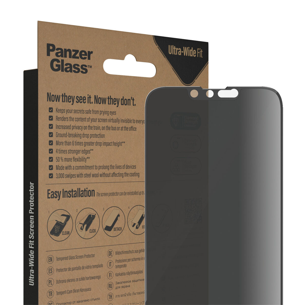 Mobile Screen Protector Panzer Glass P2783 Apple iPhone 13 Pro iPhone 13 iPhone 14-4