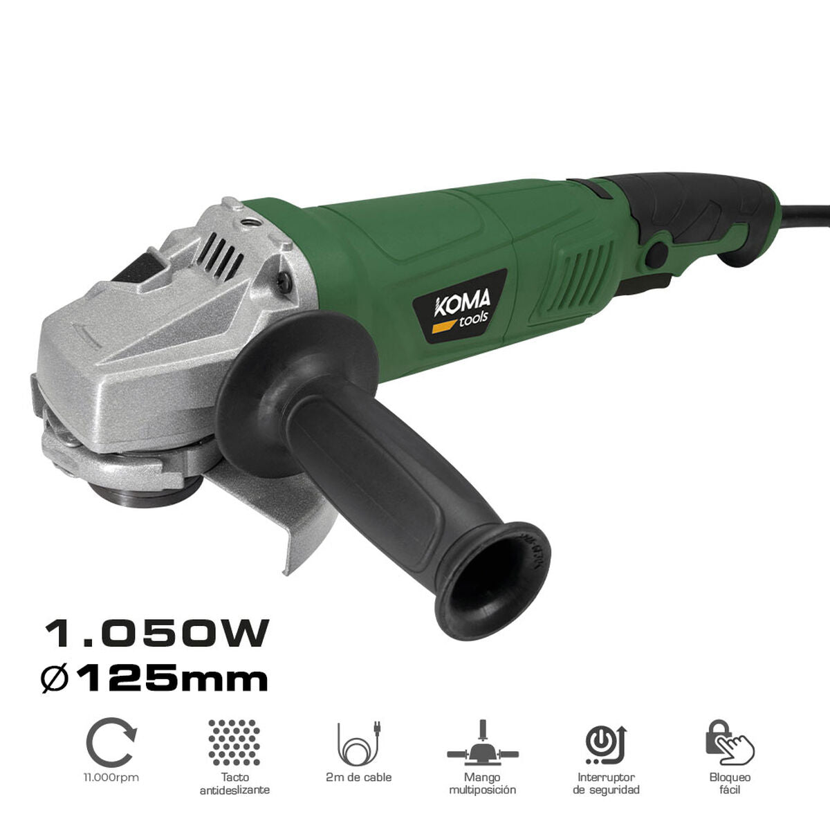 Angle grinder Koma Tools 1050 W-7