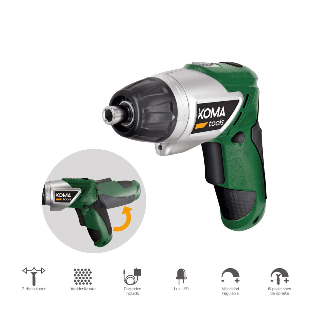 Screwdriver Koma Tools 3,6 V-6