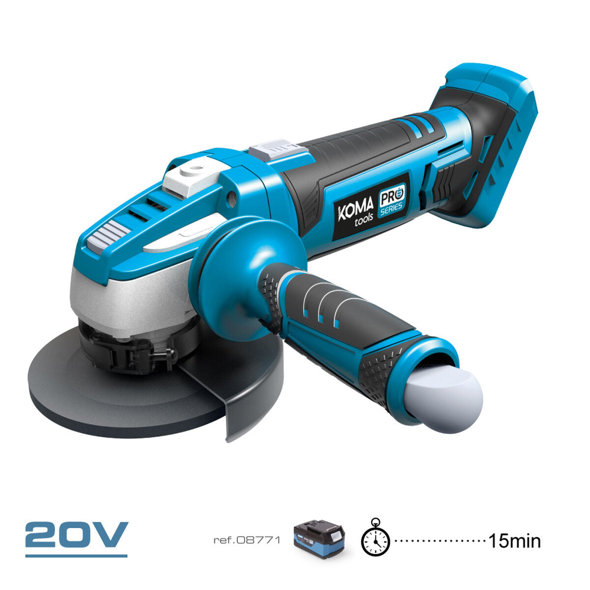Angle grinder Koma Tools 115 mm-7