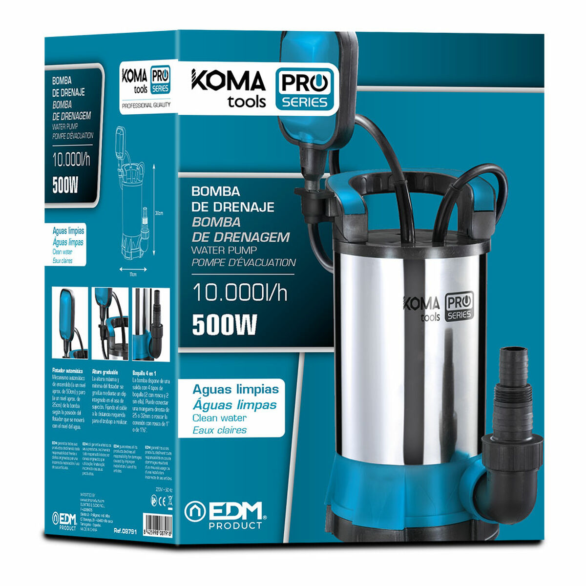 Water pump Koma Tools 500 W-3