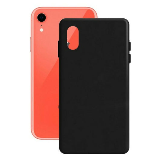 Mobile cover IPHONE XR KSIX Black Rigid Iphone XR-0