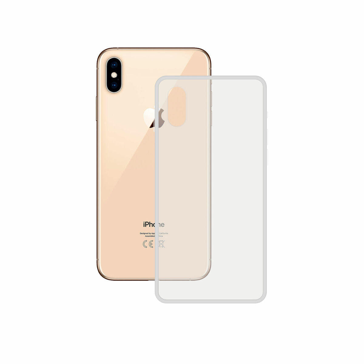 Mobile cover KSIX iPhone XS Max Transparent Iphone XS MAX-0