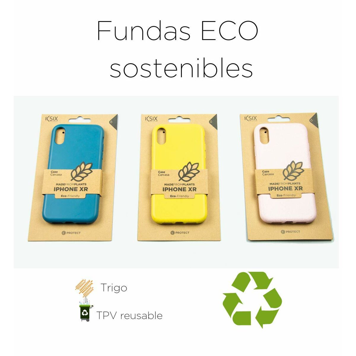 Mobile cover Iphone XR KSIX Eco-Friendly Iphone XR-4