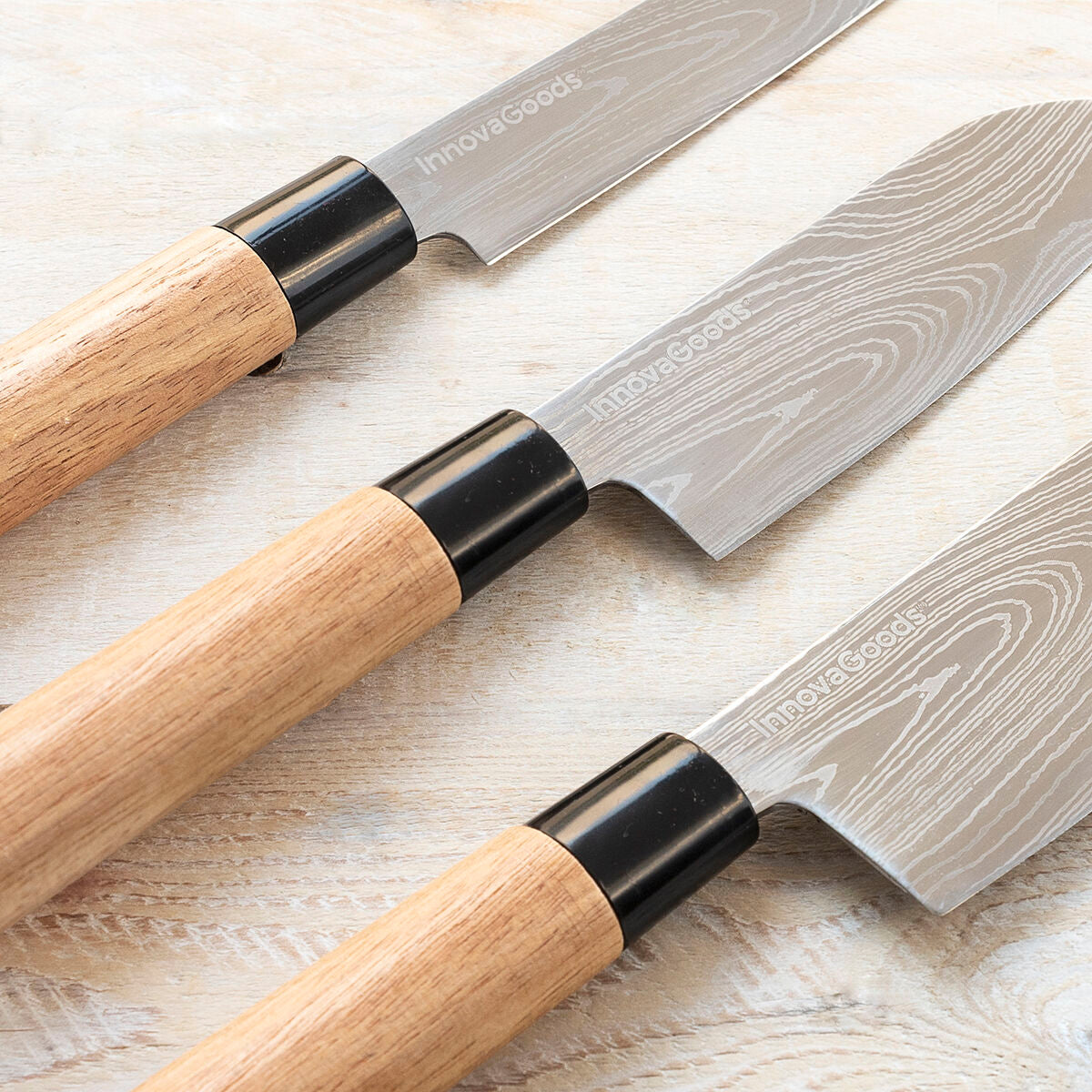 Set of Knives with Professional Carry Case Damas·Q InnovaGoods-1