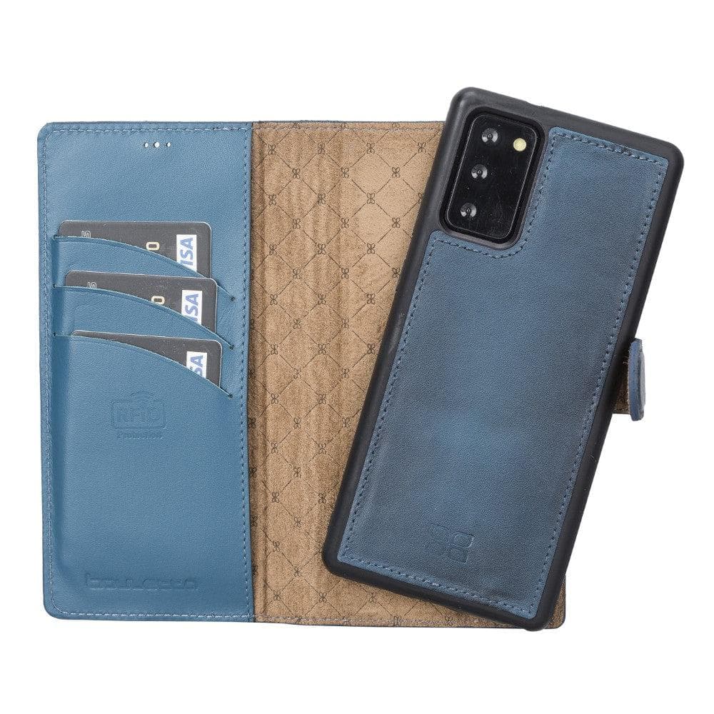 Samsung Galaxy Note 20 Series Detachble Leather Wallet Case - MW-1