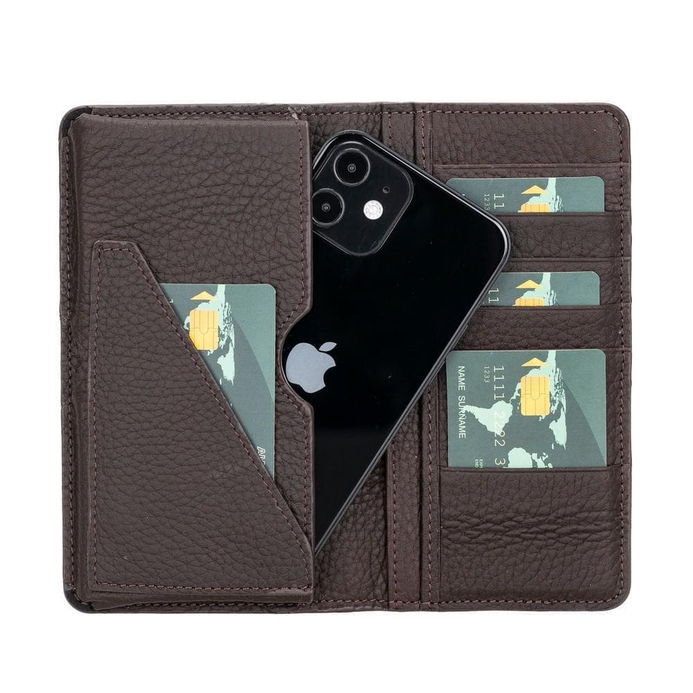 Calvina Genuine Leather Universal Wallet 6.2"-6