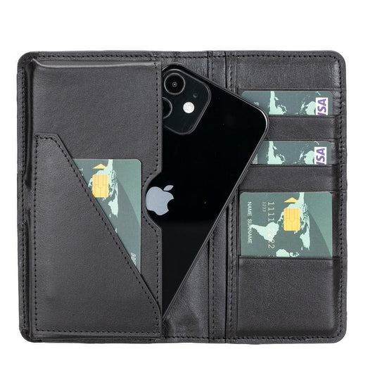 Calvina Genuine Leather Universal Wallet 6.2"-0