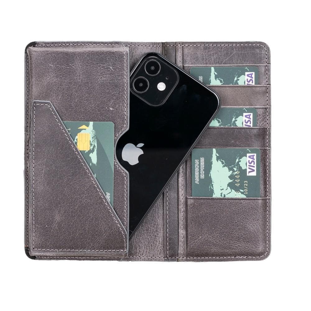 Calvina Genuine Leather Universal Wallet 6.2"-5