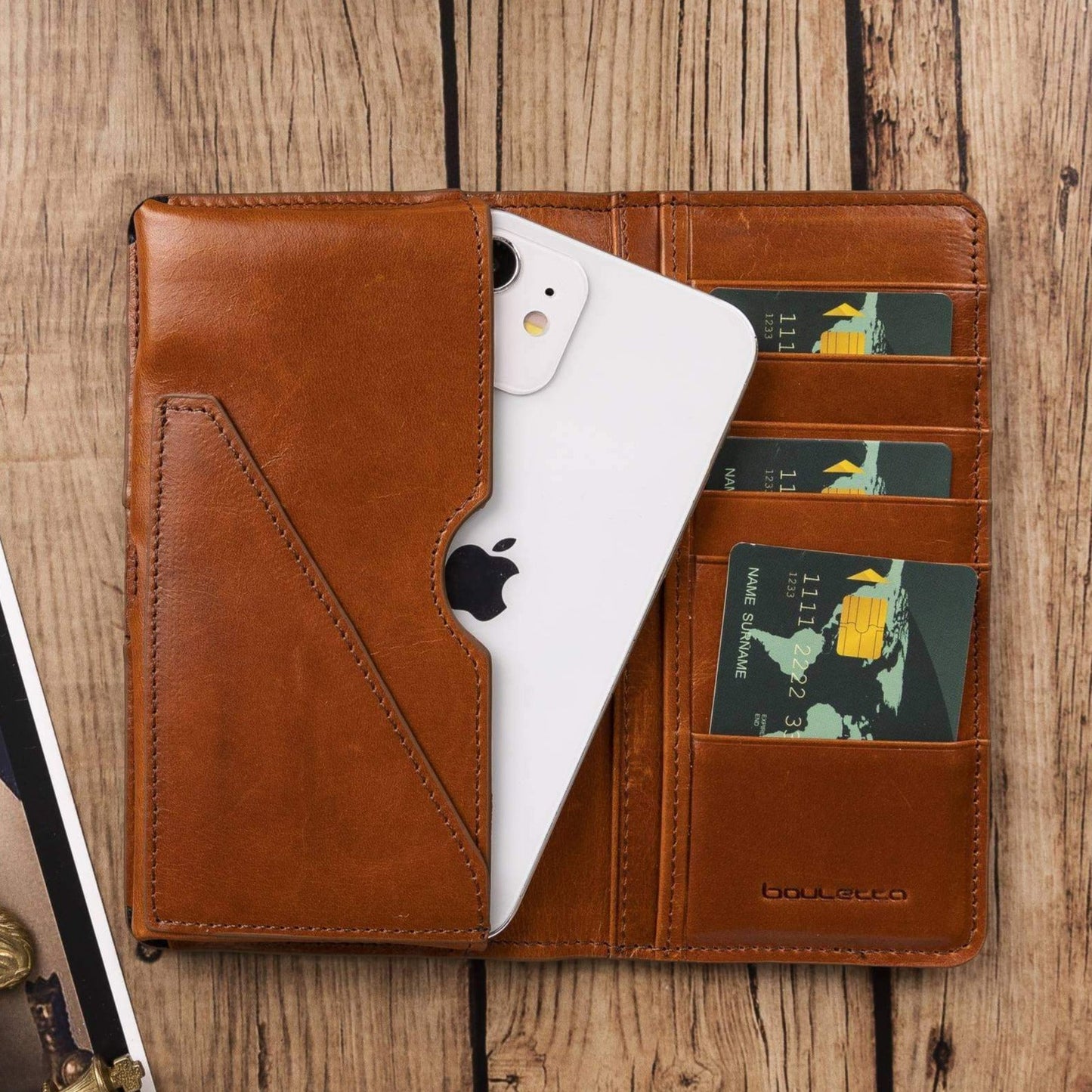 Calvina Customizable Genuine Leather Wallet for Unisex-4