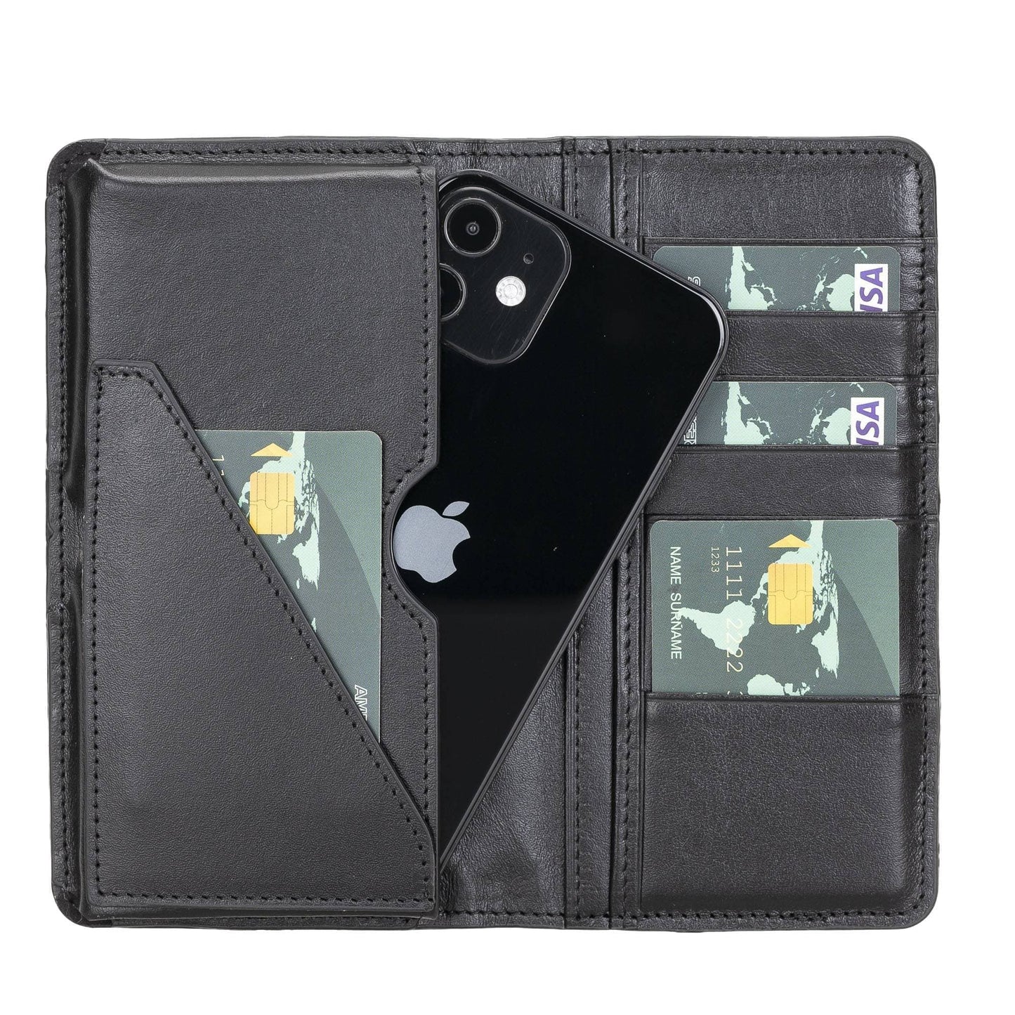 Calvina Customizable Genuine Leather Wallet for Unisex-7