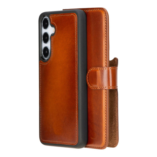 Magic Samsung Galaxy S24 Series Detachable Leather Wallet Case - MW-0