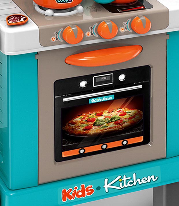 Play kitchen, in several types - turquoise-1