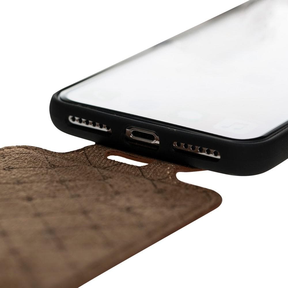 Flip Leather Case for Apple iPhone X Series-3