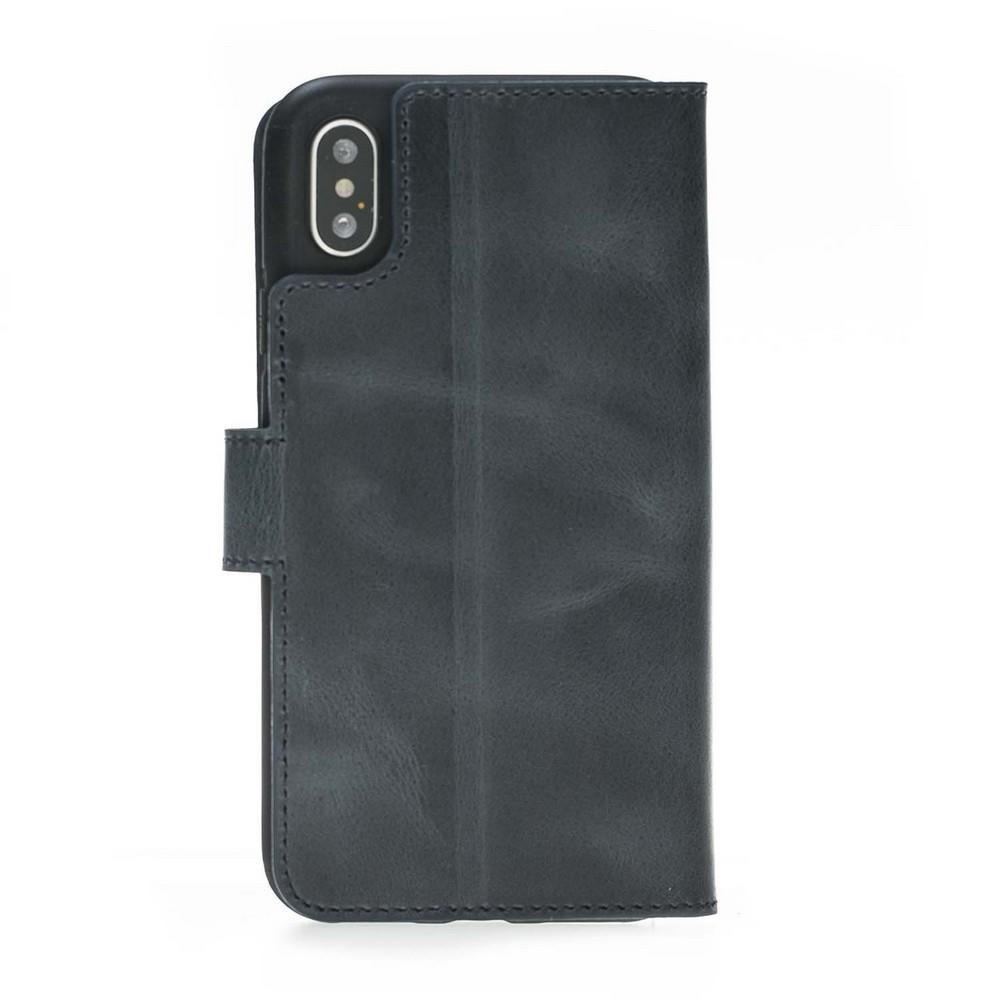Wallet Folio Leather Case with ID slot for Apple iPhone X series-1