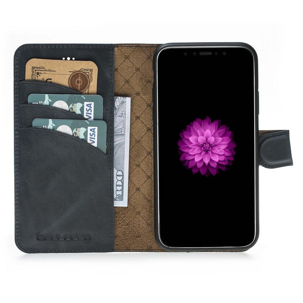 Wallet Folio Leather Case with ID slot for Apple iPhone X series-2