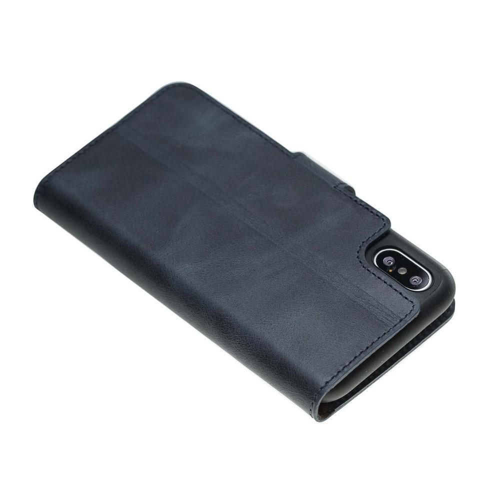 Wallet Folio Leather Case with ID slot for Apple iPhone X series-4