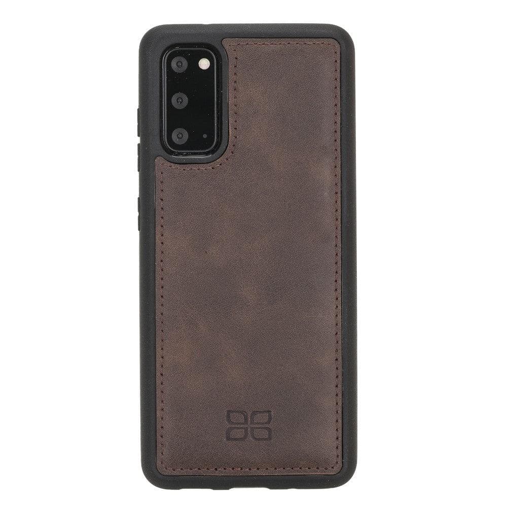 Samsung Galaxy S20 Leather Flexiable Back Cover Case-6