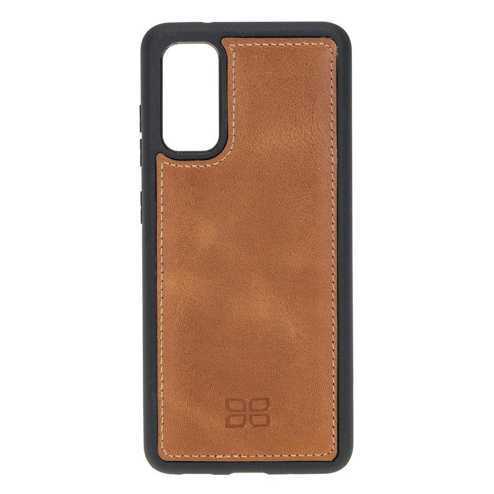 Samsung Galaxy S20 Leather Flexiable Back Cover Case-7